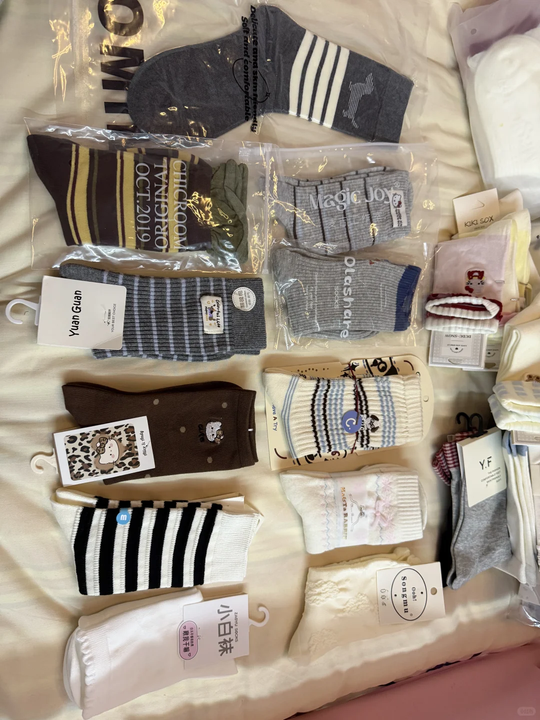 买袜子上瘾怎么办！🧦