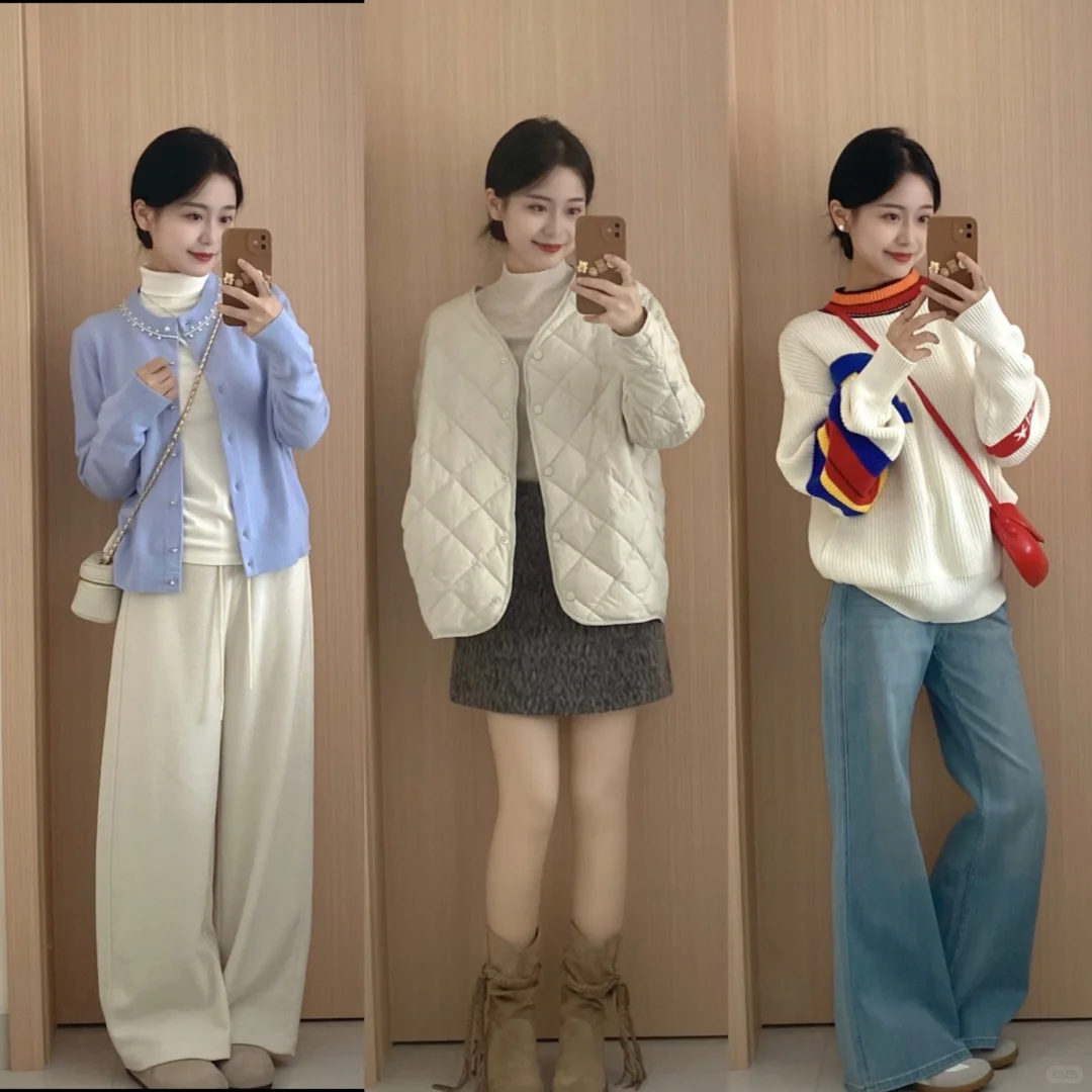 冬季这样穿温柔又气质｜每一套都好爱