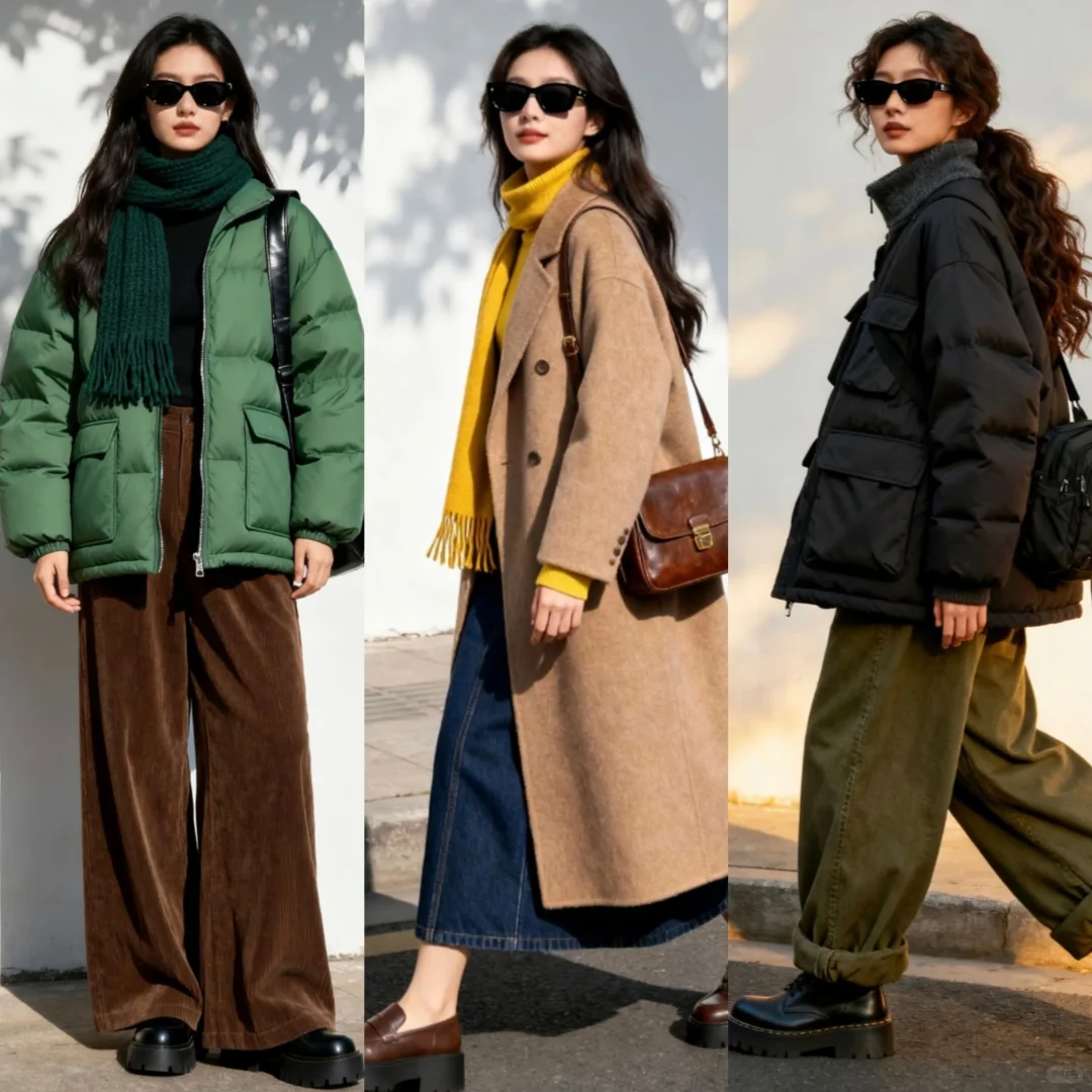 怕冷星人必看！秋冬保暖穿搭，颜值温度双在