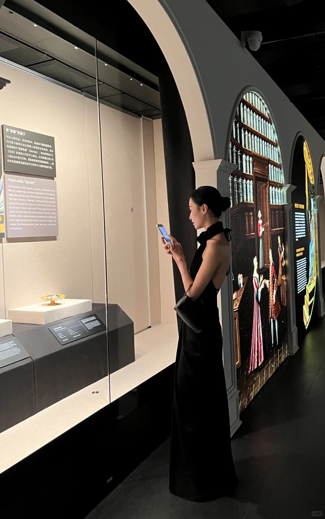 逛展不露脸拍照📷