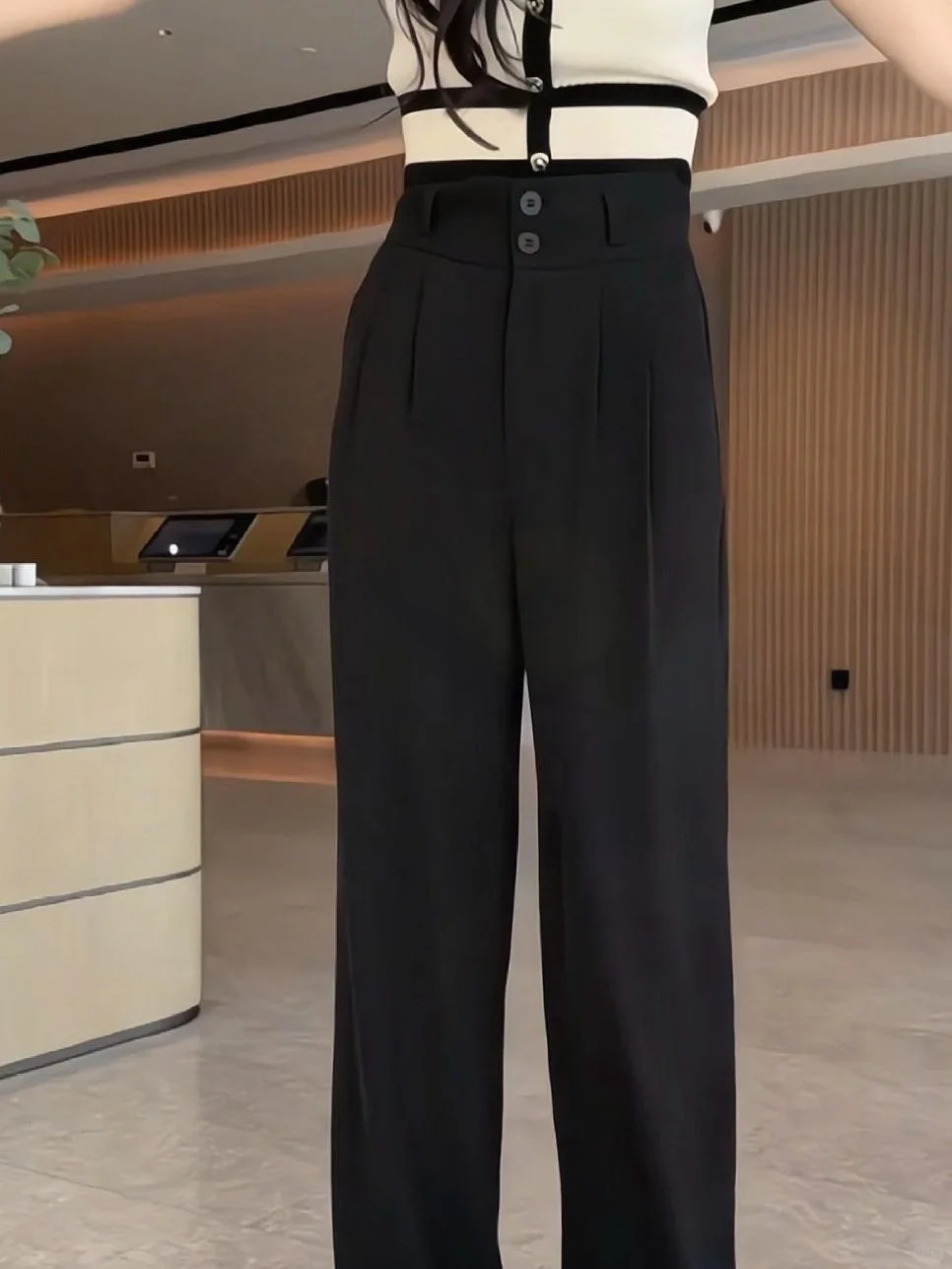 人生一直在找的梨型身材🍐好看的阔腿裤