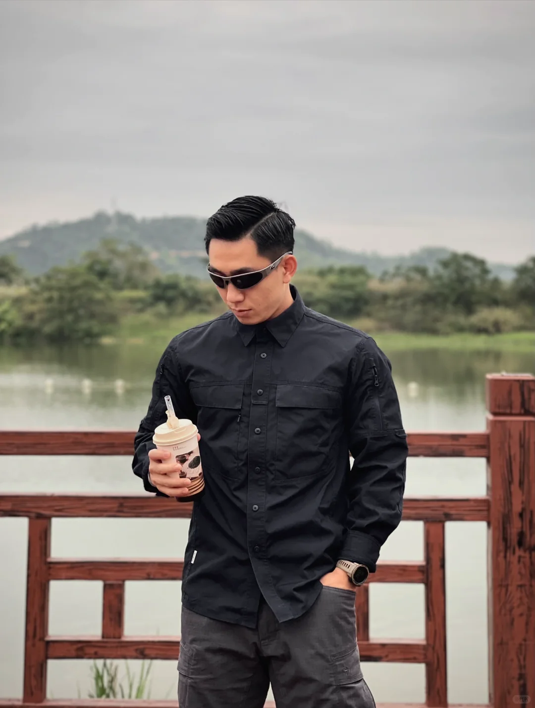 各位，练背真的治垮脸