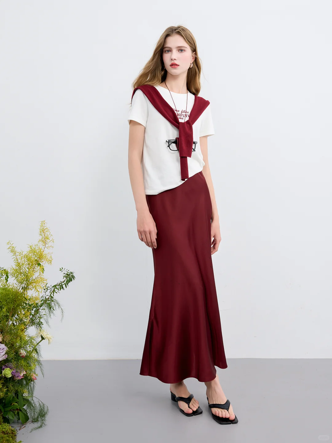 如水丝滑&middot;优雅女人✨缎面裙