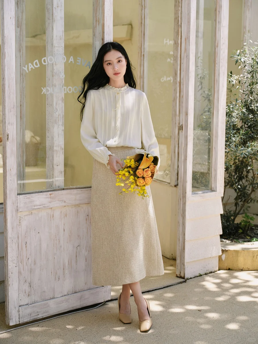 香影lookbook💛米黄油画&middot;法式小香风套装