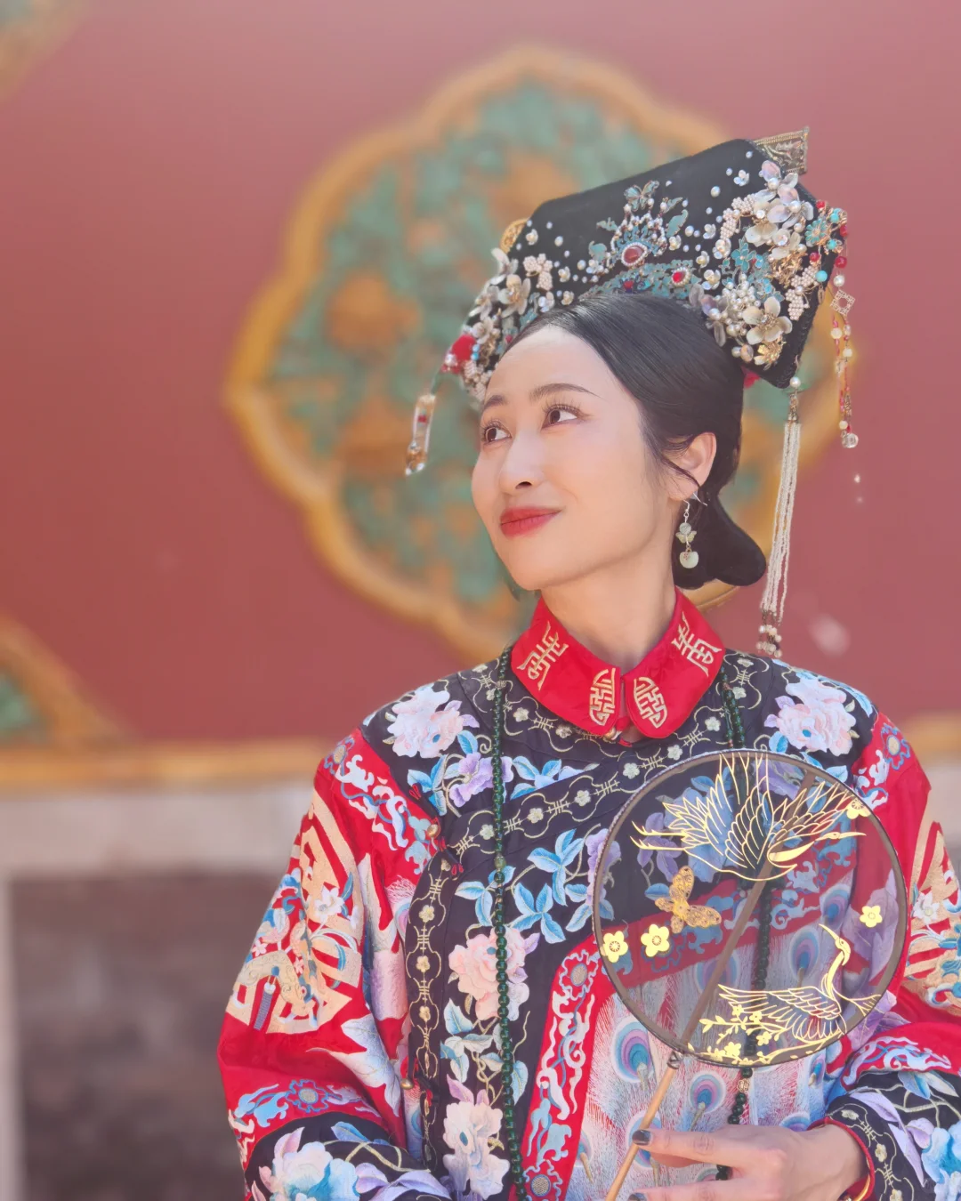 老公镜头下的我｜来北京，总要拍一次娘娘照吧