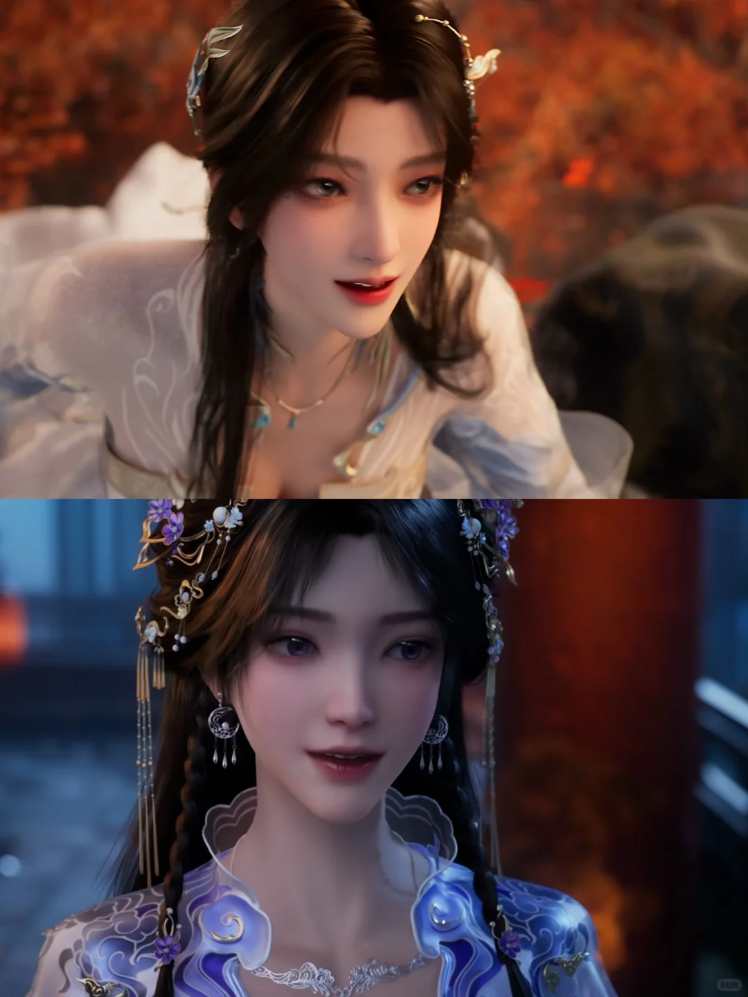 突然觉得，姬紫月和安妙依建模一样啊～