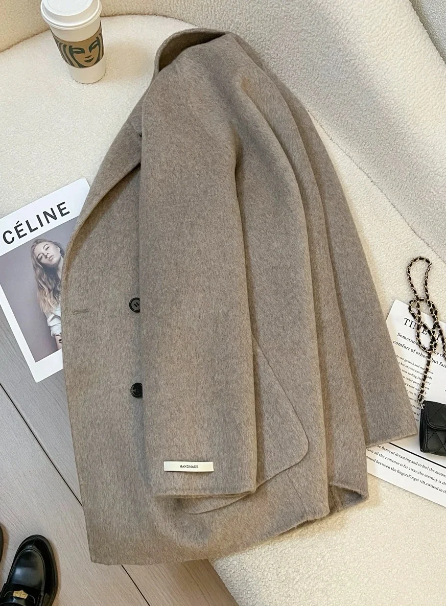 中长款毛呢大衣✨优雅气质瞬间提升！