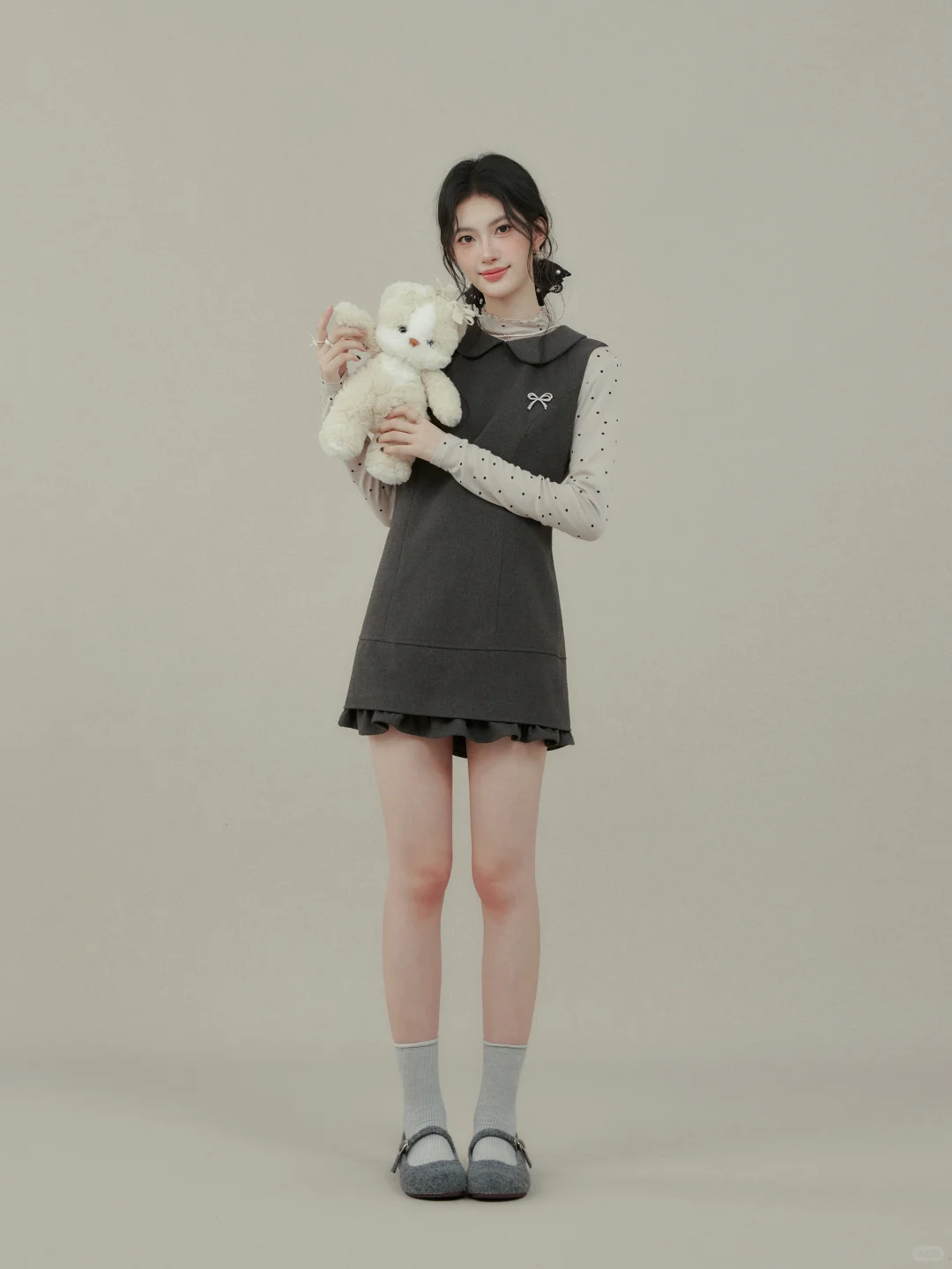 明码标价|一眼心动长袖连衣裙