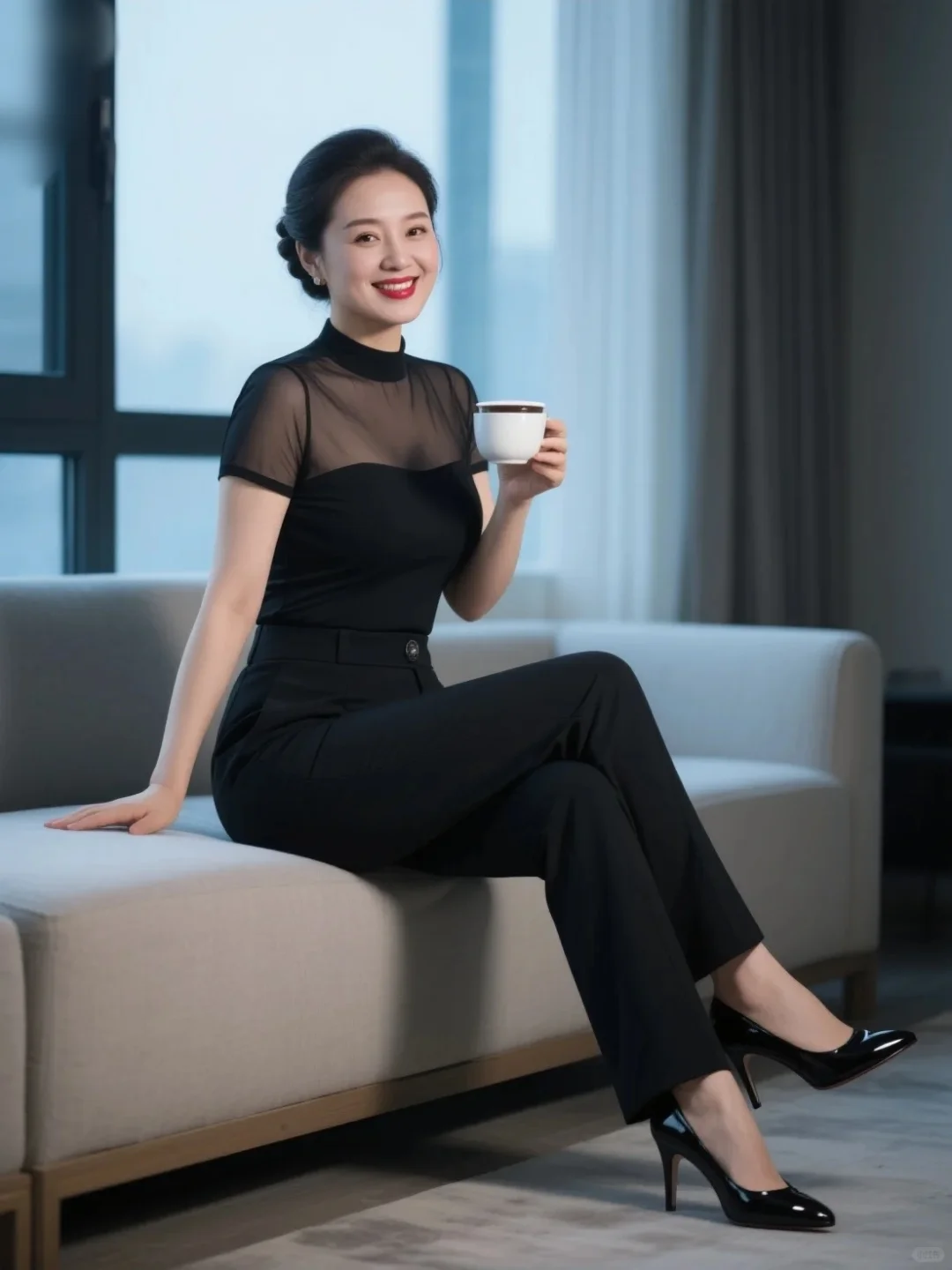 一个女人最好的状态，优雅女子