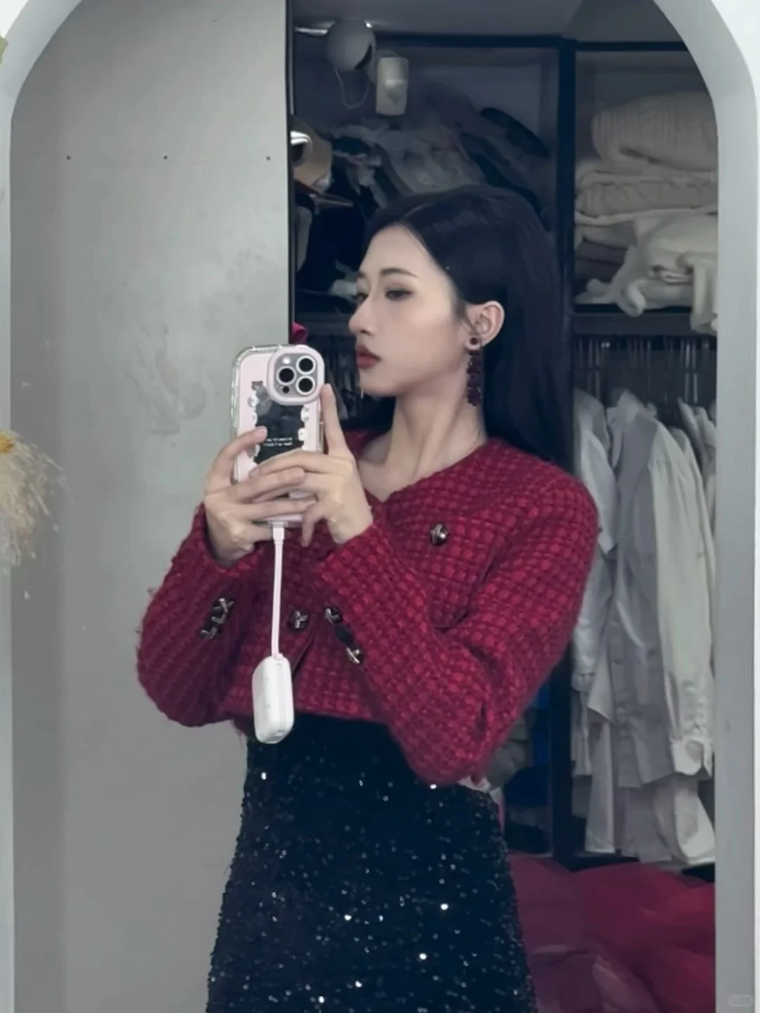 19岁平面模特花絮之好有女人味