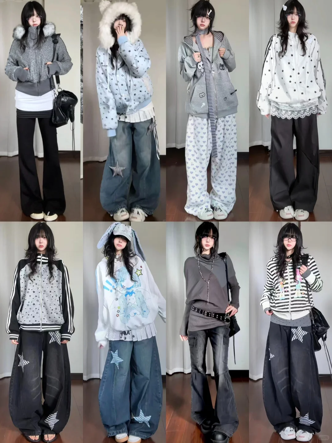 4️⃣0️⃣套‖秋冬🍁ootd～小个子的酷帅合集🫧🤎