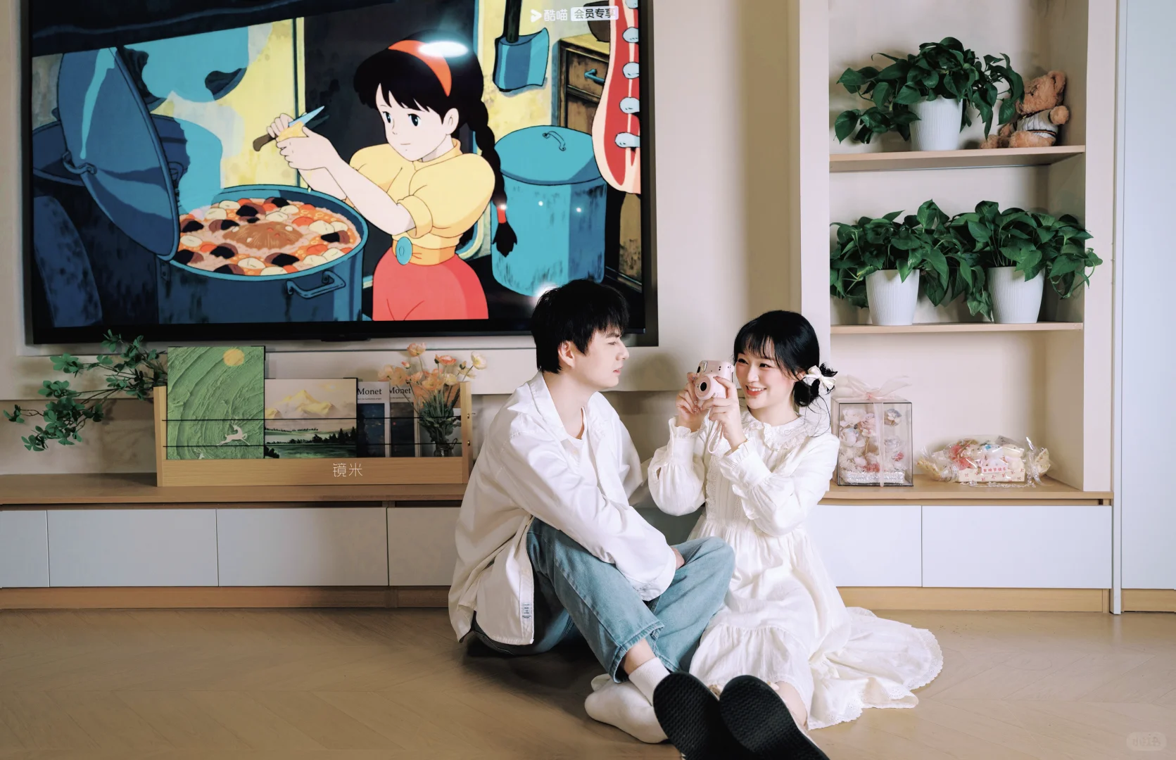 情侣夫妻写真拍摄，数码仿胶片风 女摄视角