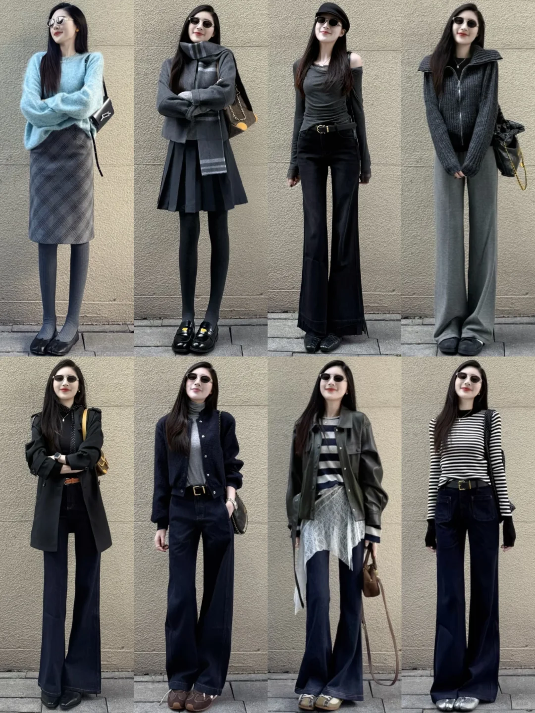 4️⃣0️⃣套‖秋冬超绝气质显瘦穿搭！