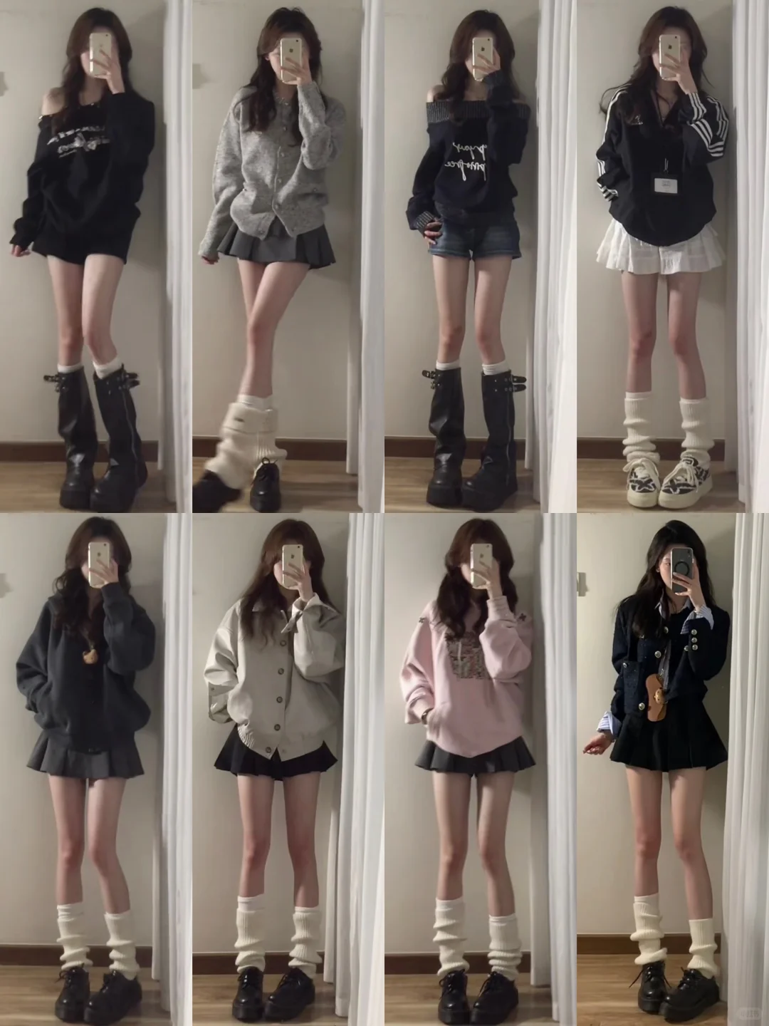 4⃣️0⃣️套‖秋冬日常穿搭合集~