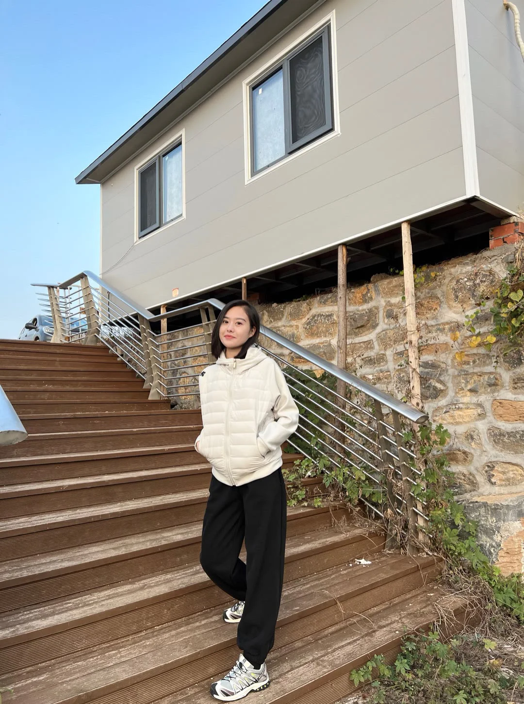 冬日低饱和度穿搭