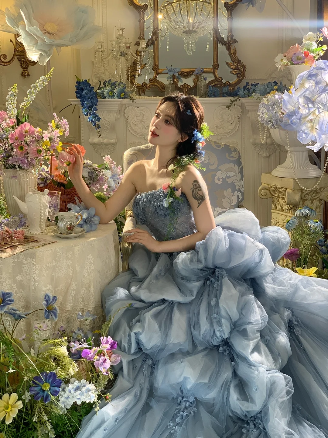 Live「梦幻蓝💙」童话里走出的公主👸