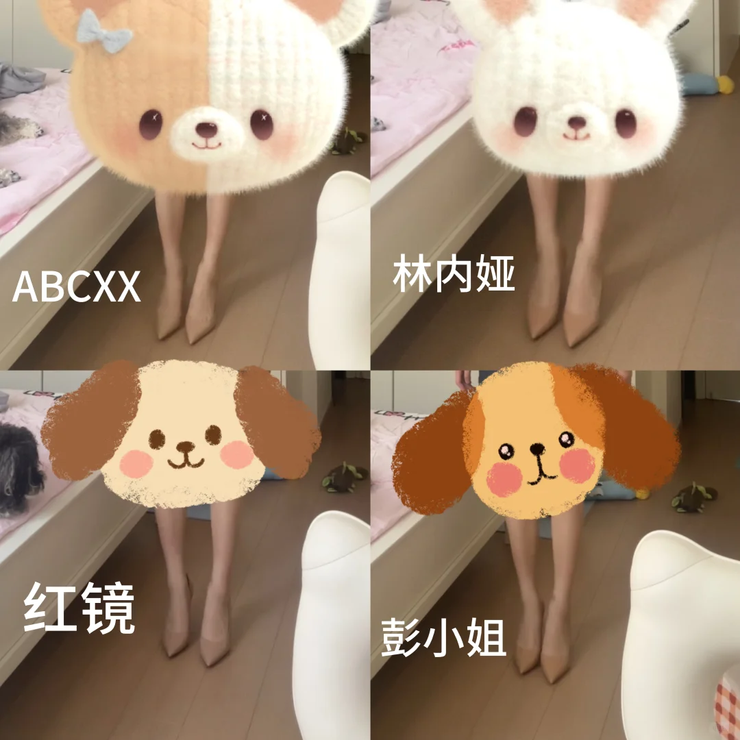 四双网红裸色高跟鞋对比（无广）