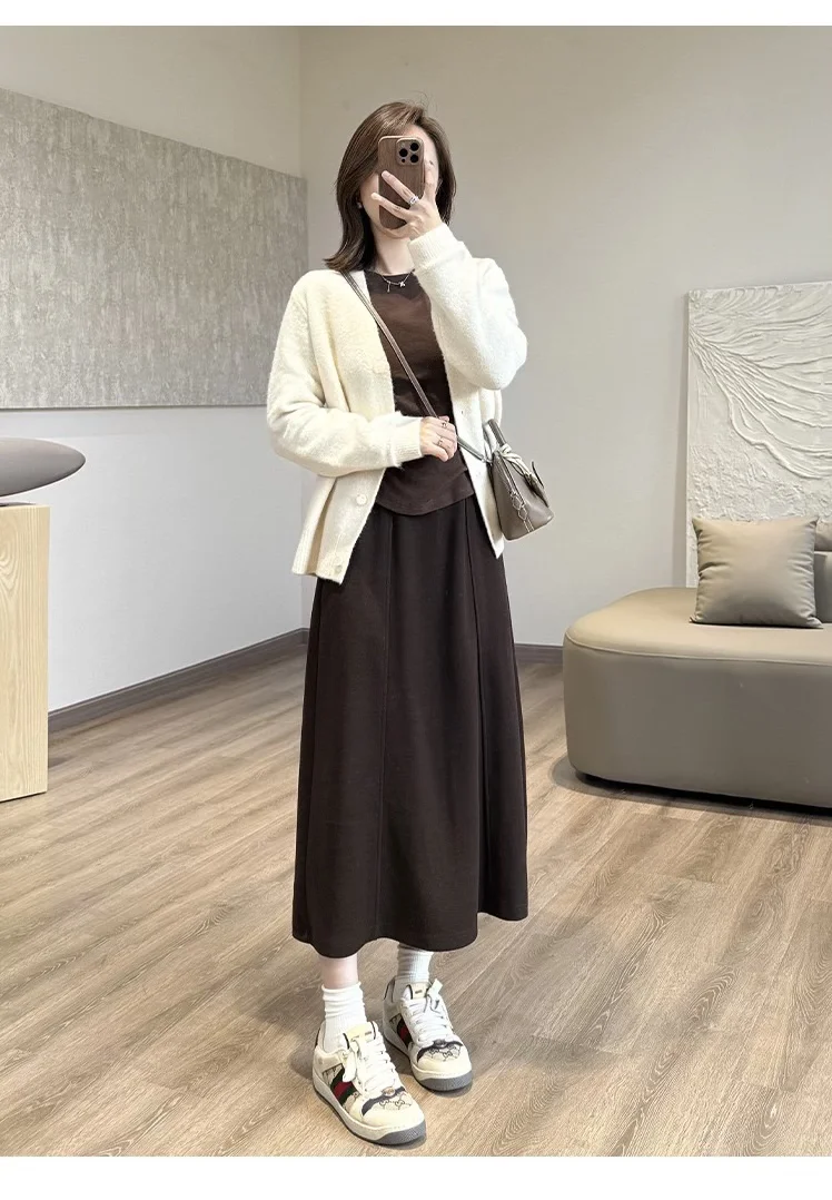 1️⃣8️⃣套秋冬半身裙穿搭 时尚又百搭