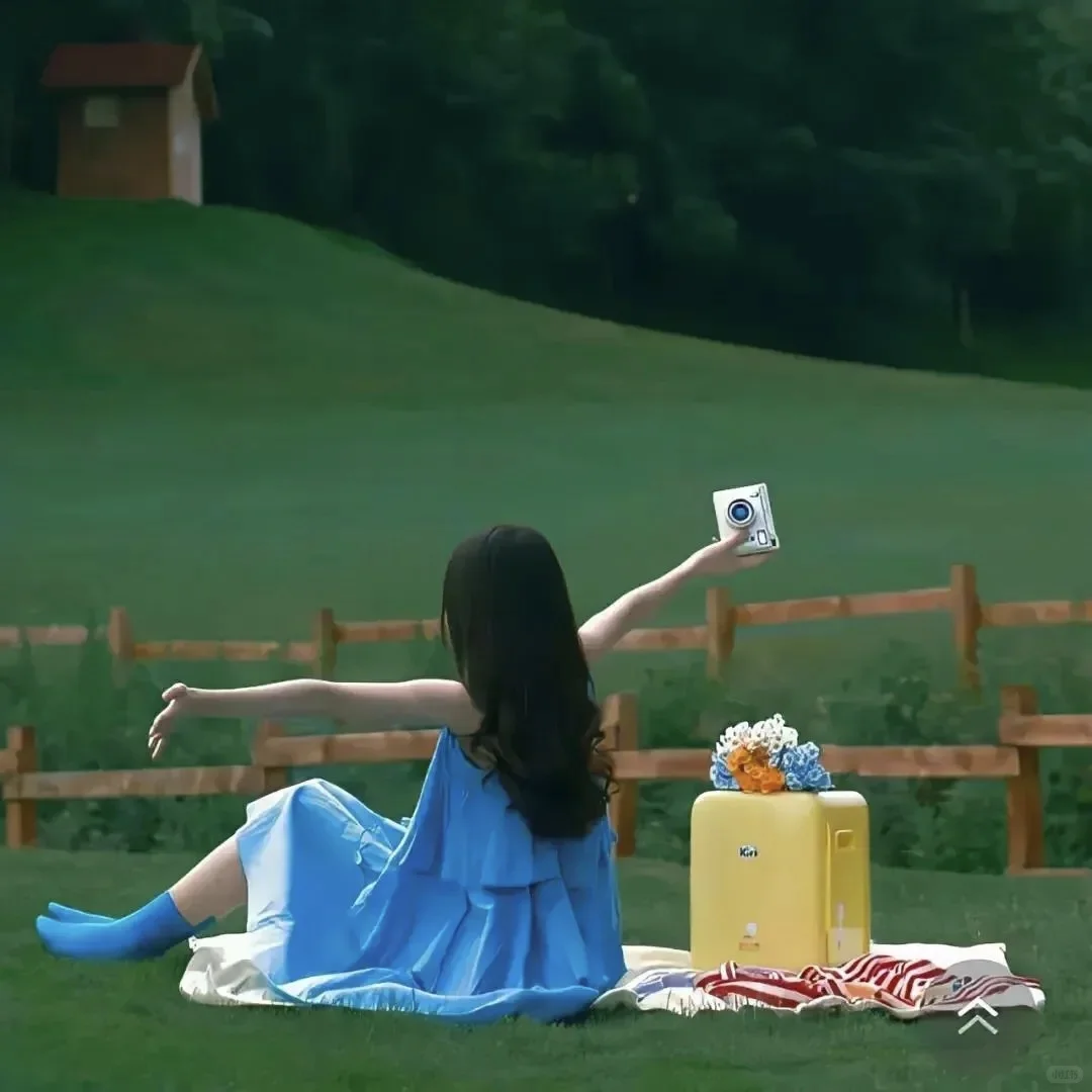 share✨绿色小清新不露脸女头①