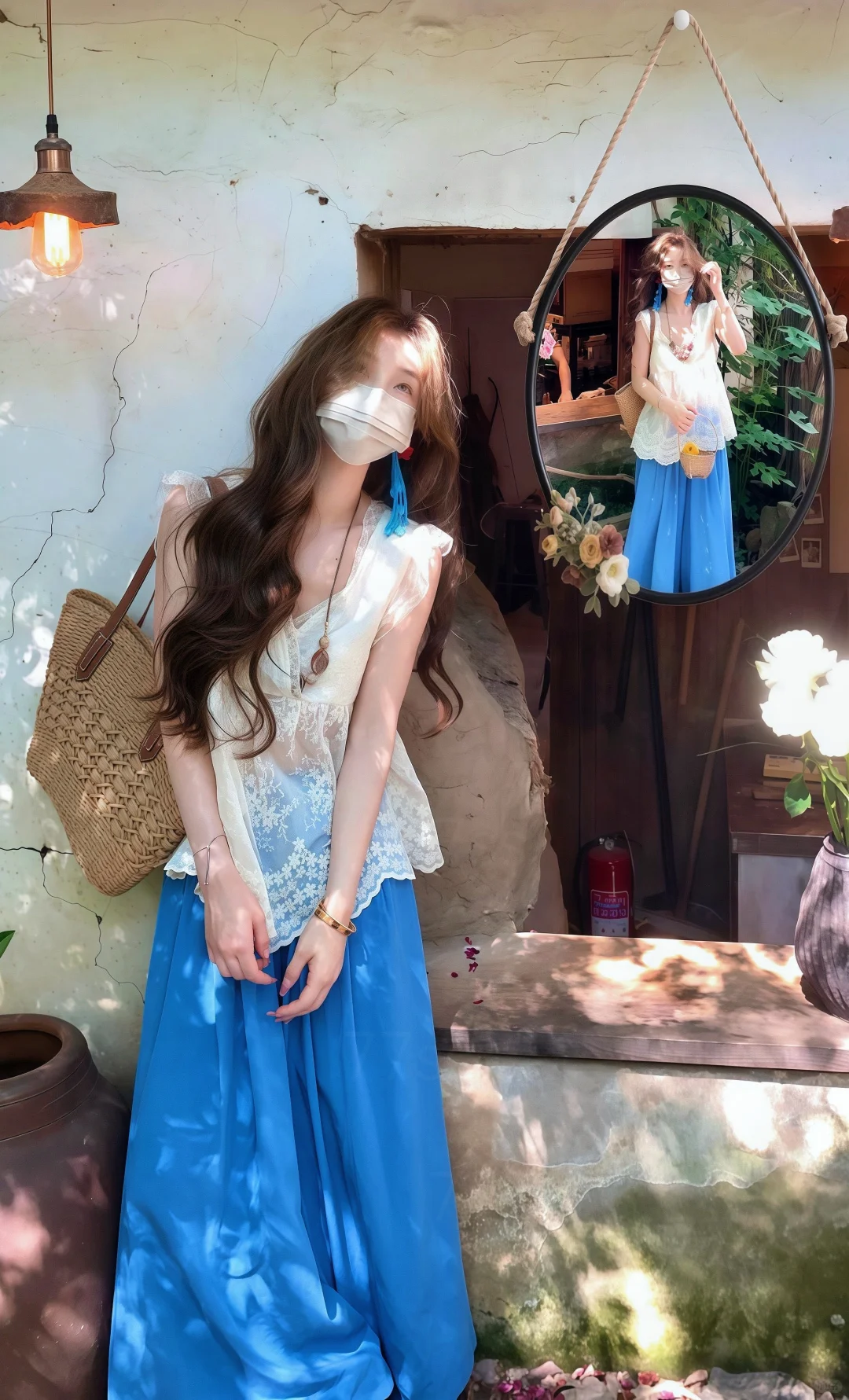 Ins里被她治愈的清新感🤍