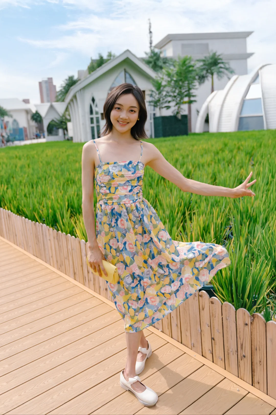 ⛪当运动系少女开始走清新甜美风...