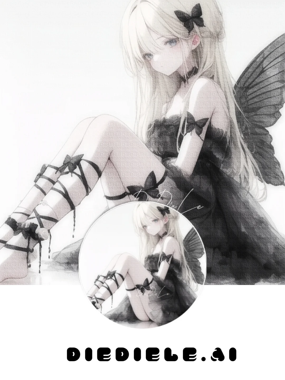 灰黑调系少女｜女漫