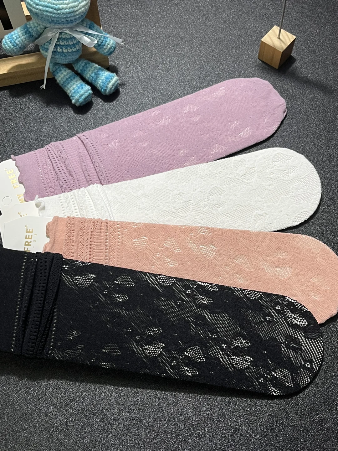 夏日蕾丝袜🧦好中意！日系纯欲镂空jue了啊！