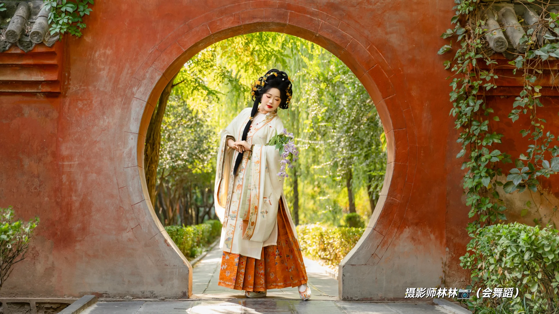 白马寺汉服约拍📸女摄林林（会舞蹈）