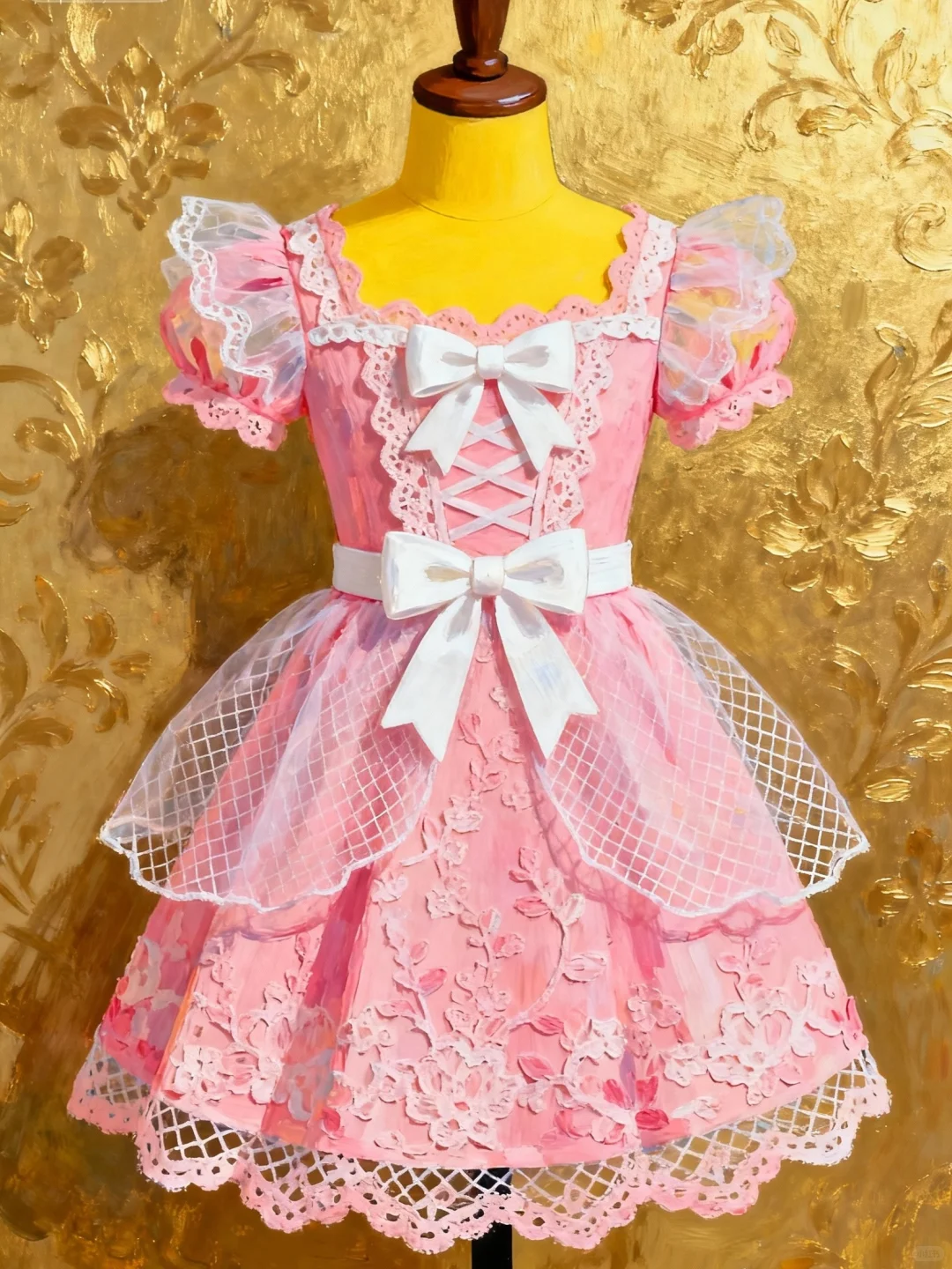 少儿服装设计课效：小公主裙