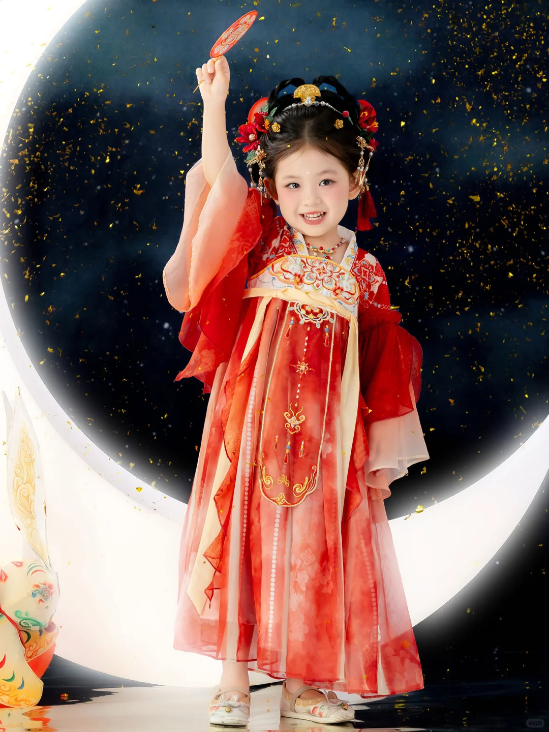 🌙 把月亮穿在身上的小嫦娥来啦！✨