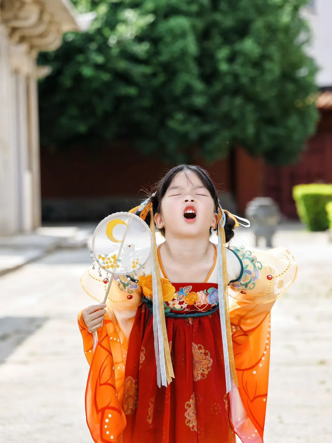 🌇｜像把晚霞穿在了身上