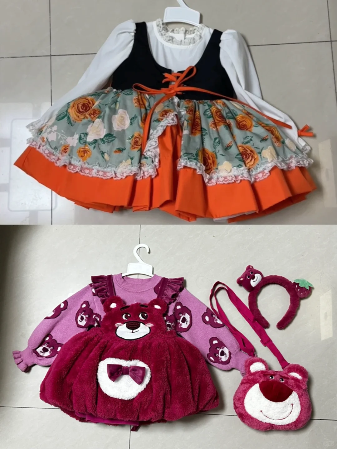 出女儿闲置手作裙有全新有穿拍拍照片基本新