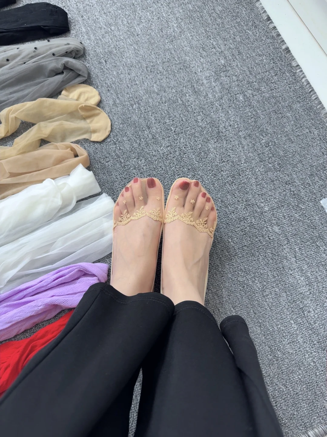 这袜子有人能欣赏吗