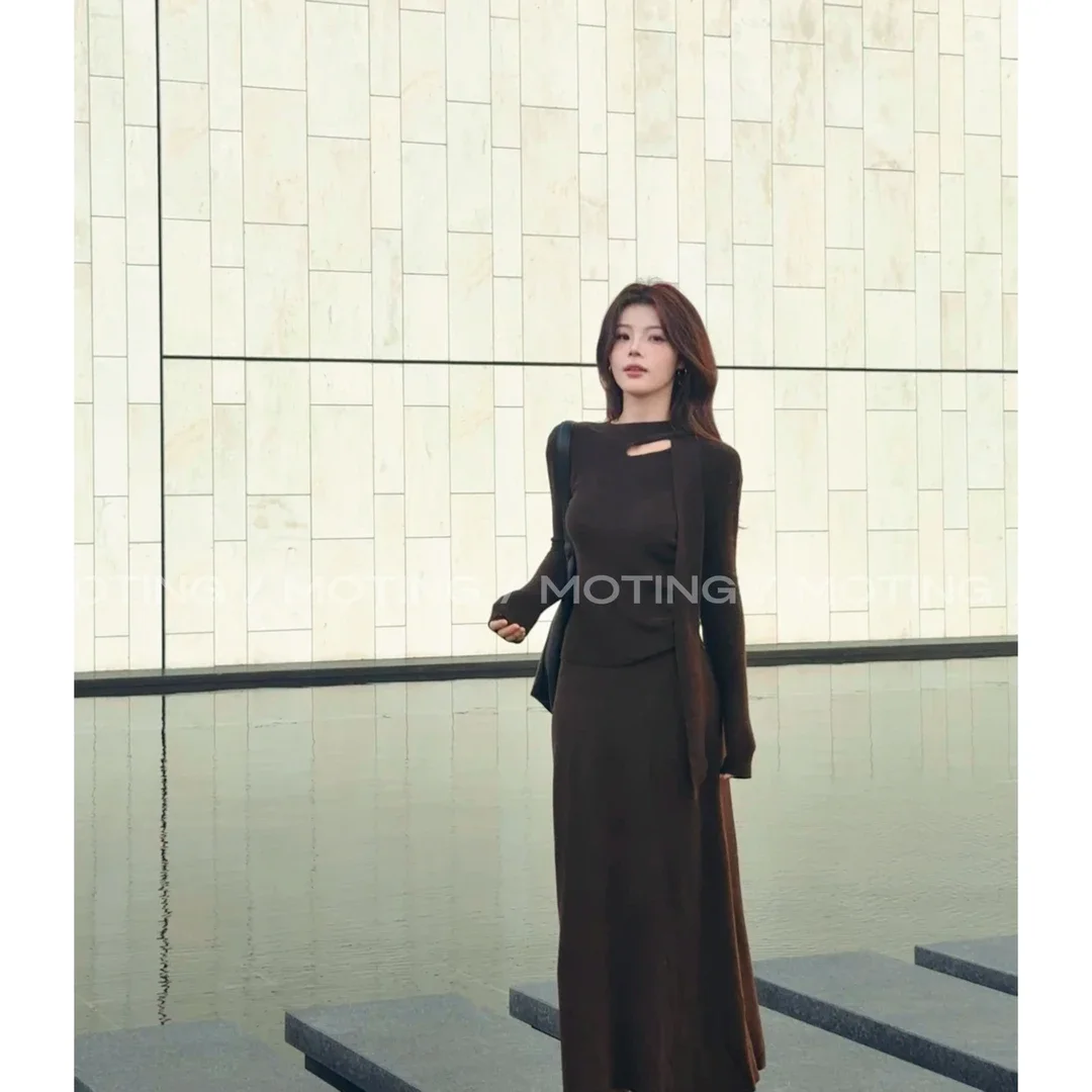 🍂显瘦长裙！秋冬通勤太香了