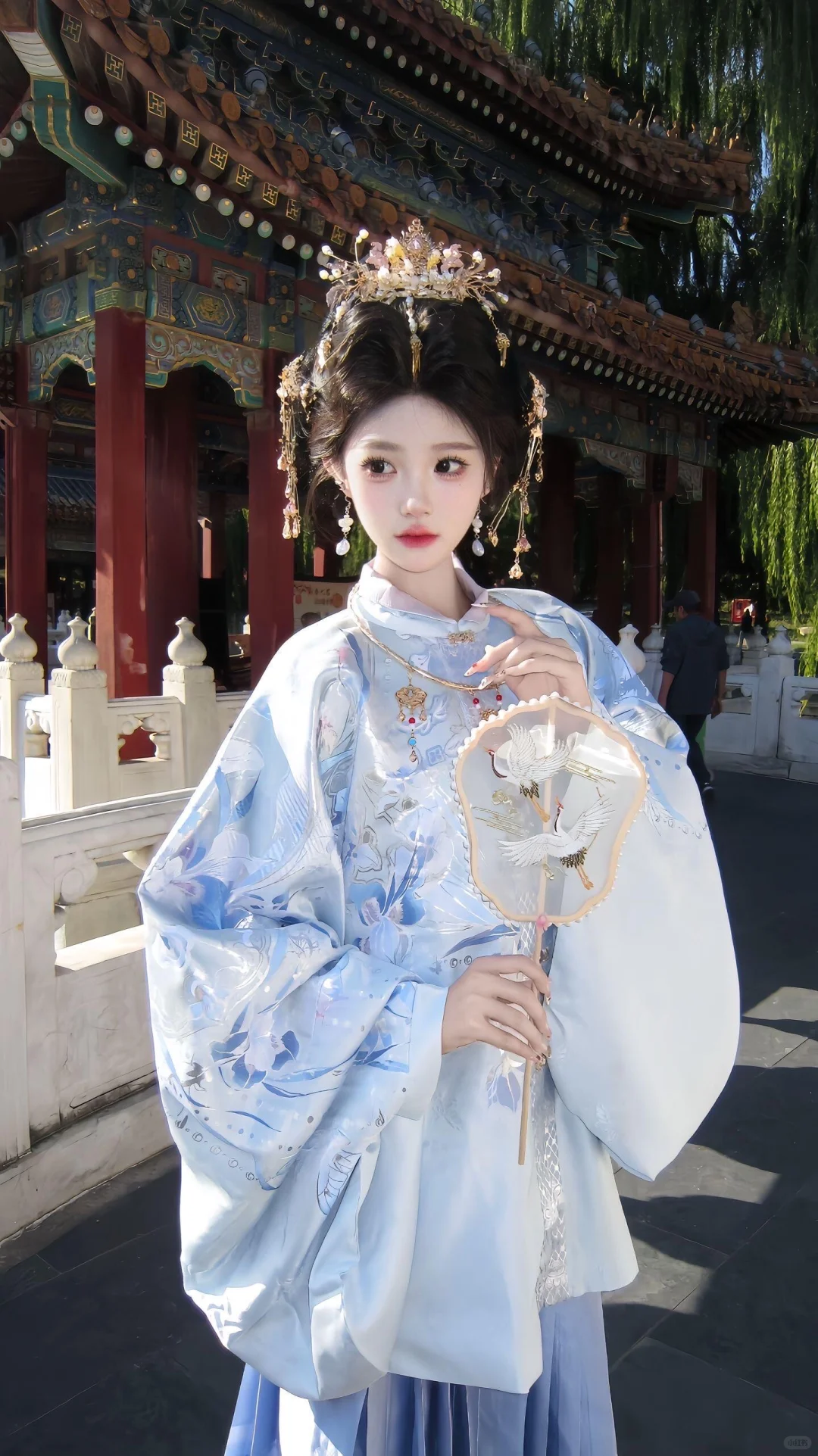 在北京被路人夸爆的明制妆造！谁能拒绝啊