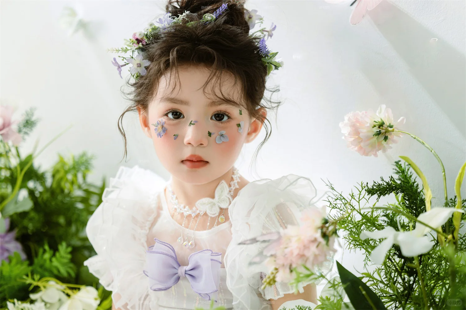 6岁女孩_漂亮花仙子