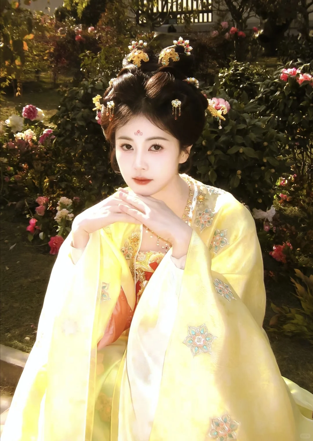 白鹿古装戏美图