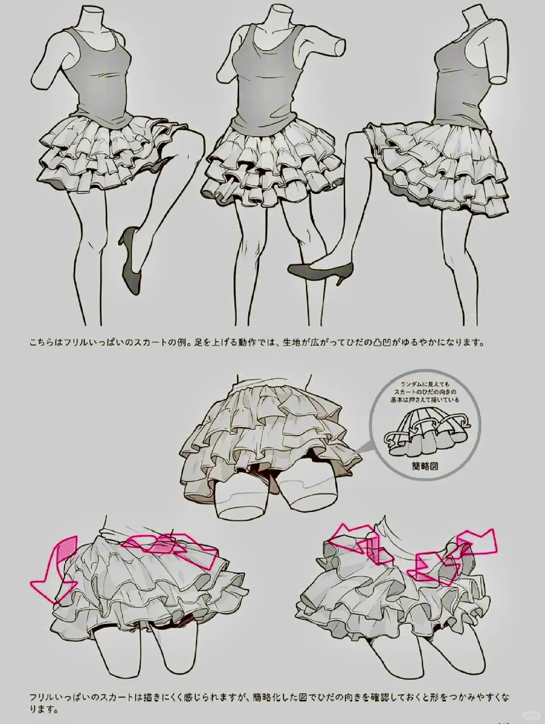 绘画短裙教程分享