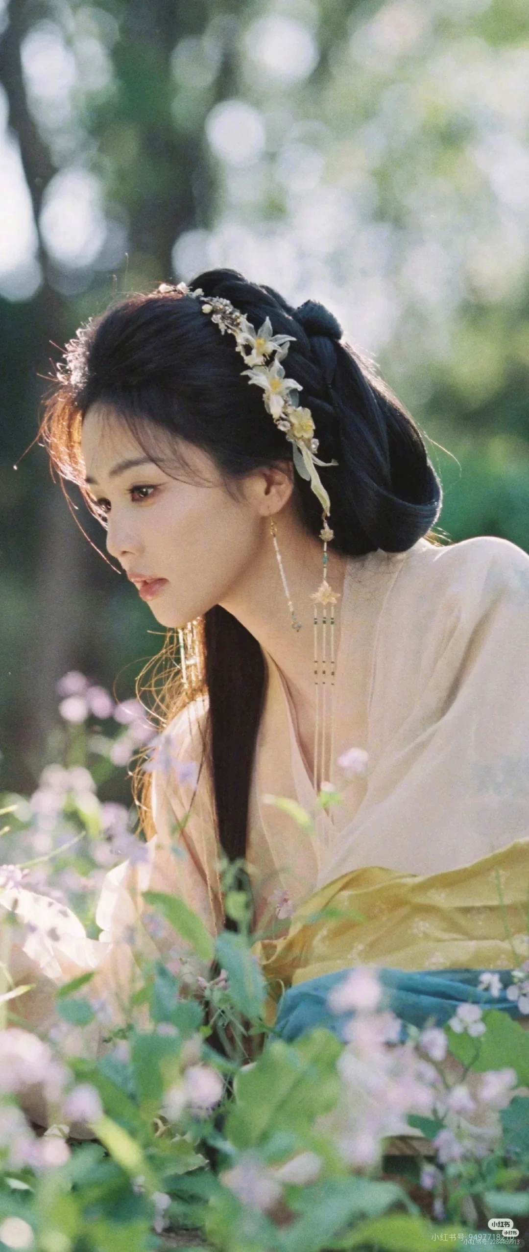 怎么会有这么美的古装女主！😭😭😭