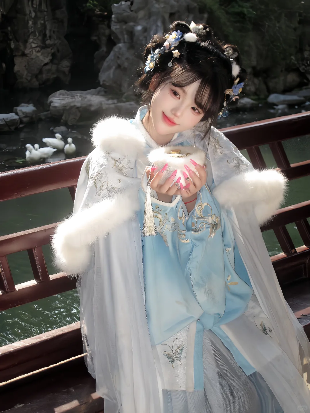 &ldquo;冬天回府里当大小姐了&rdquo;🫐南京冬款汉服写真