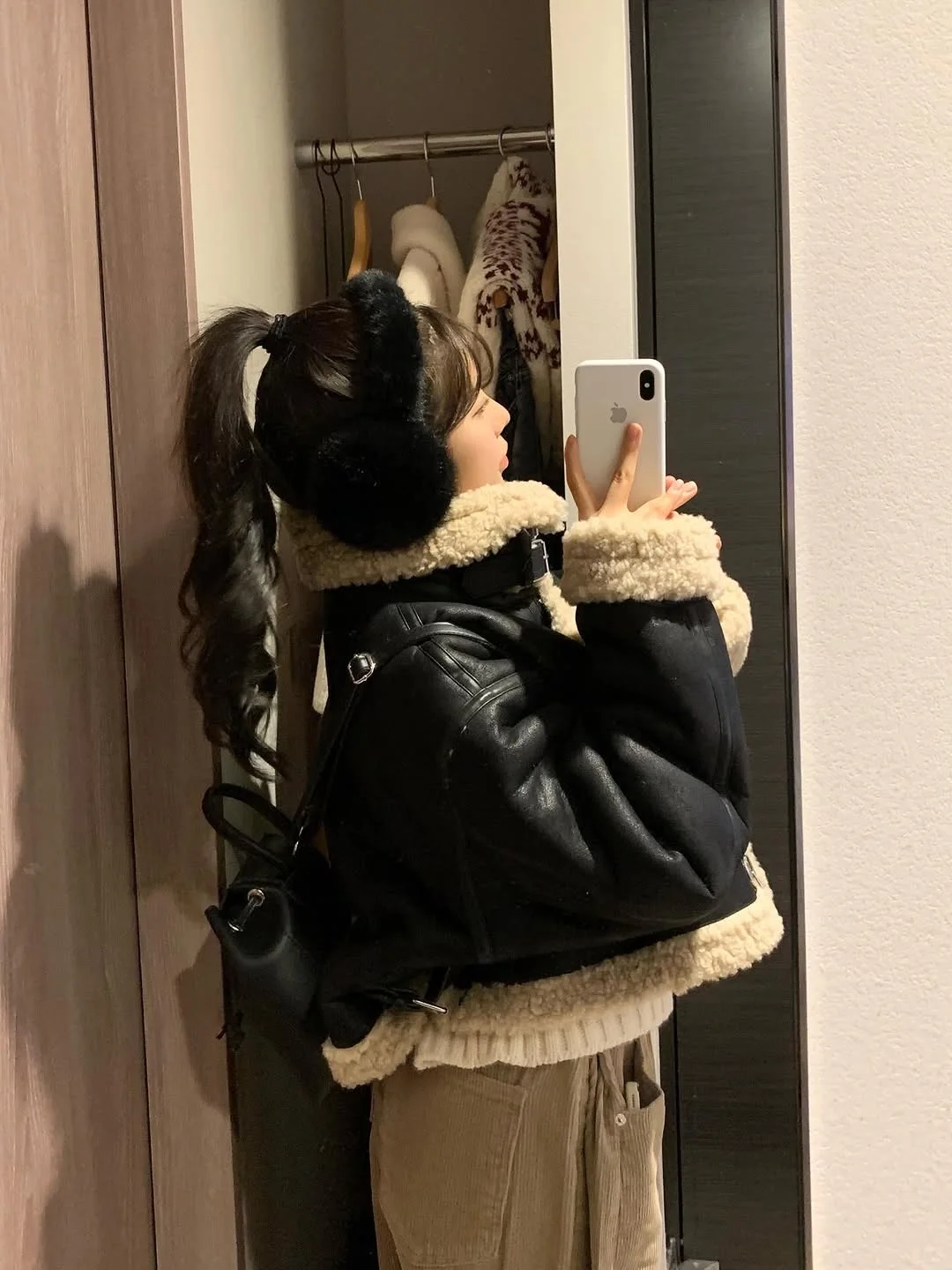 ⛄️ 韩女雪地氛围感拍照姿势｜韩系穿搭