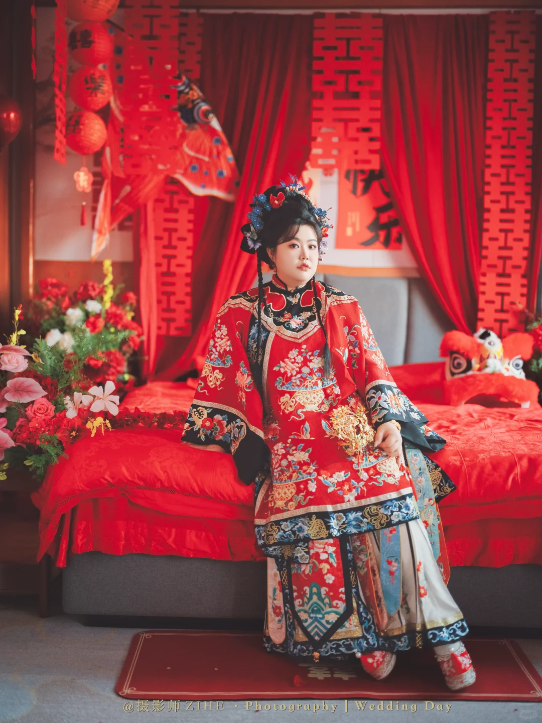 乌鲁木齐婚礼跟拍｜汉清女秀禾晨袍篇