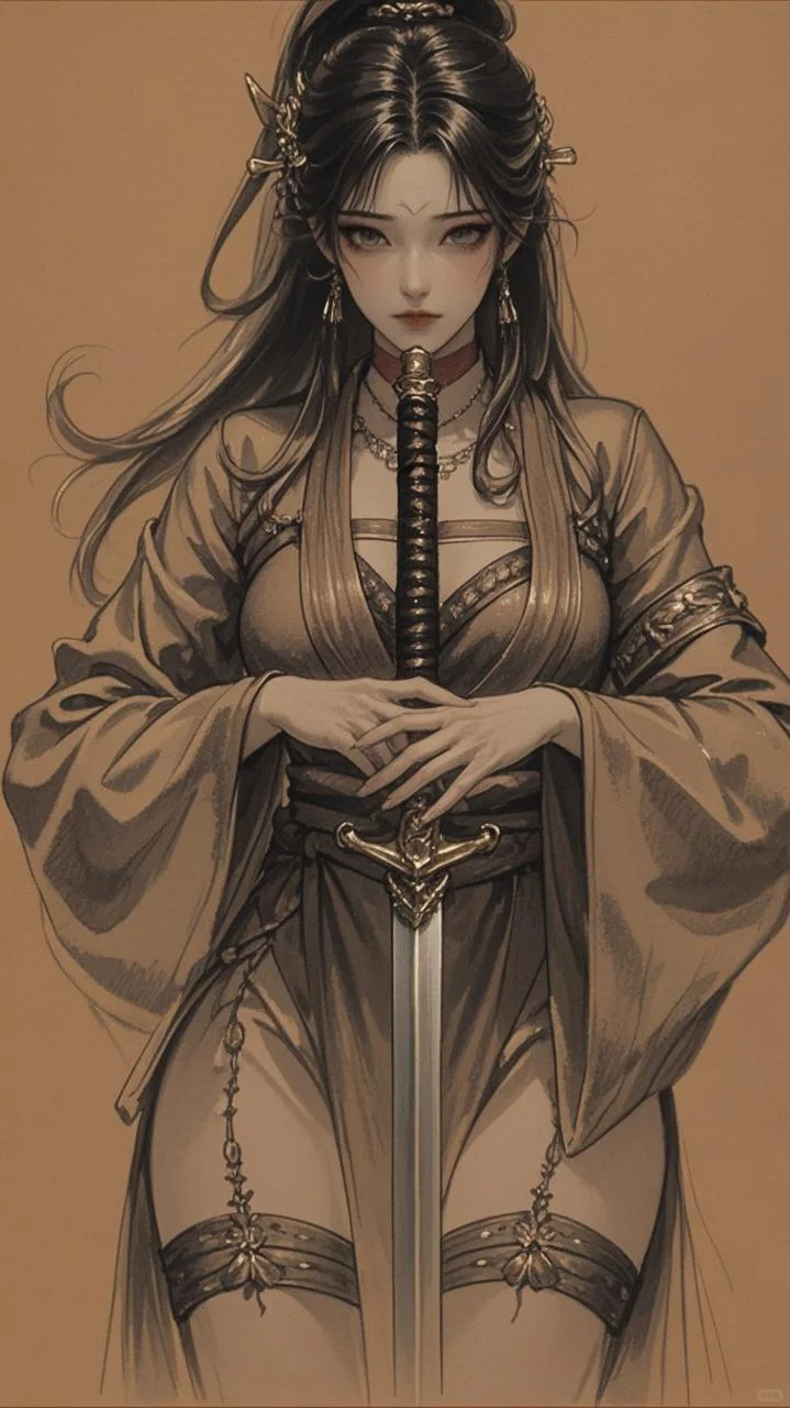 都进来夸！这位持剑侠女，直接杀疯了