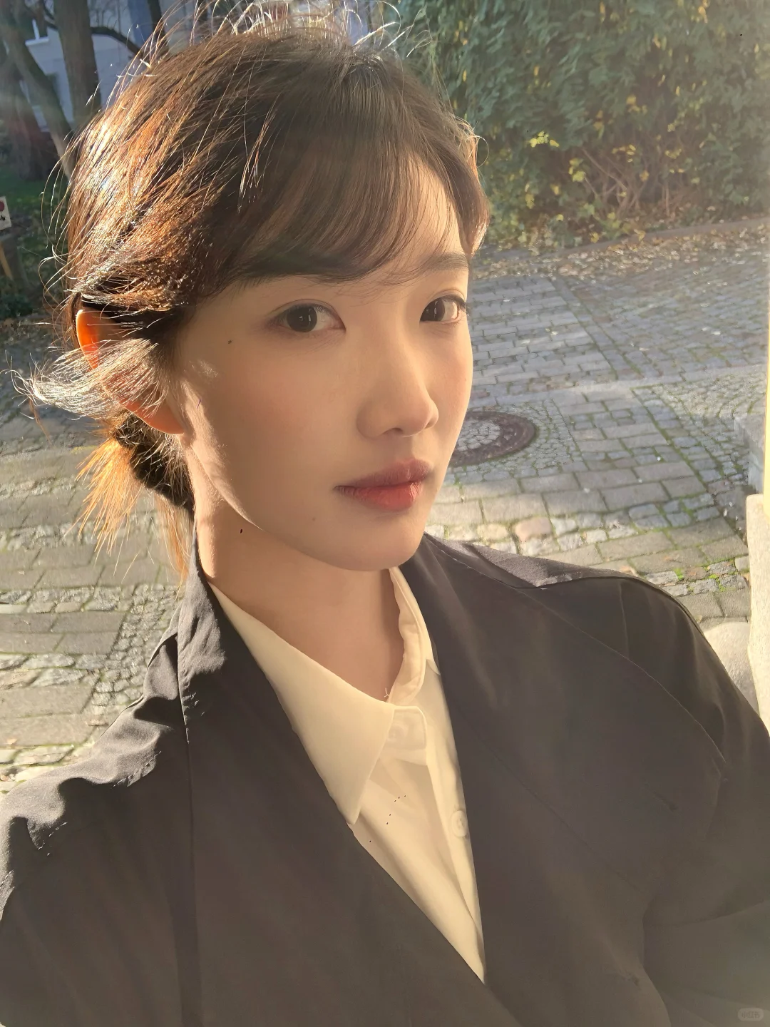 学会仰头自拍🤳 出片效率超高！