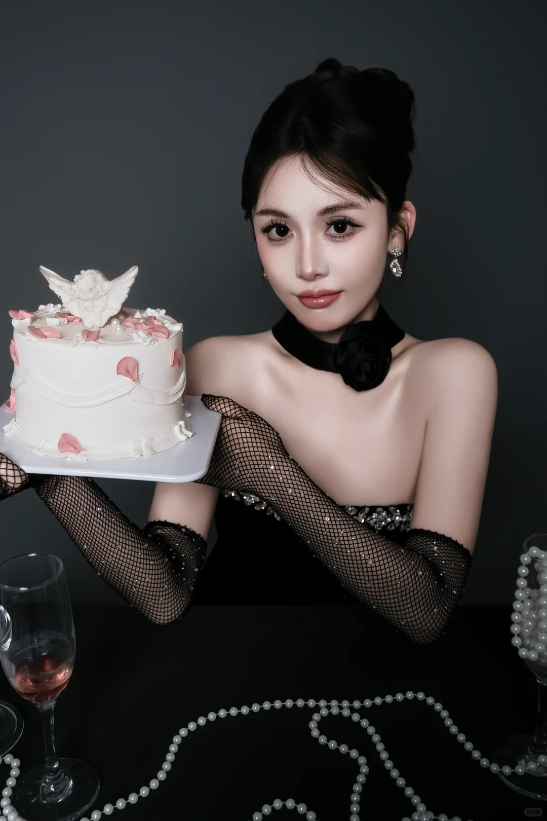 客片分享｜小黑裙千金风生日写真💎