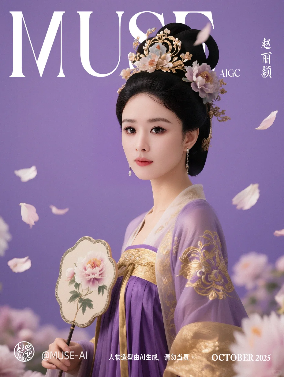 AI✘赵丽颖 |好想看颖演一部唐宫剧💕