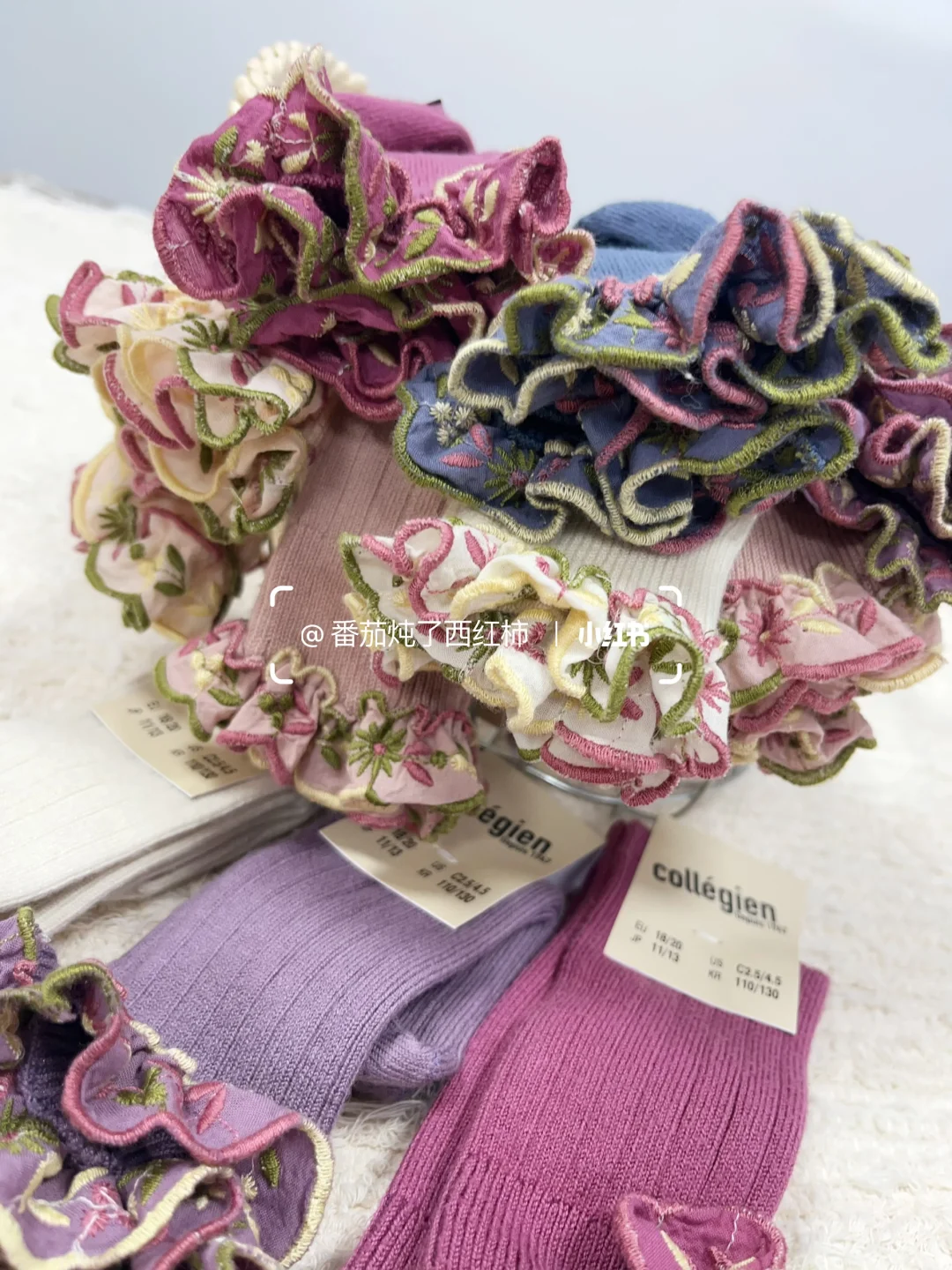 被这款袜子美到了！