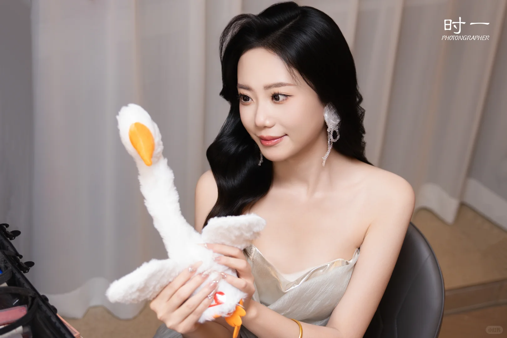 拍到女明星的婚礼啦！