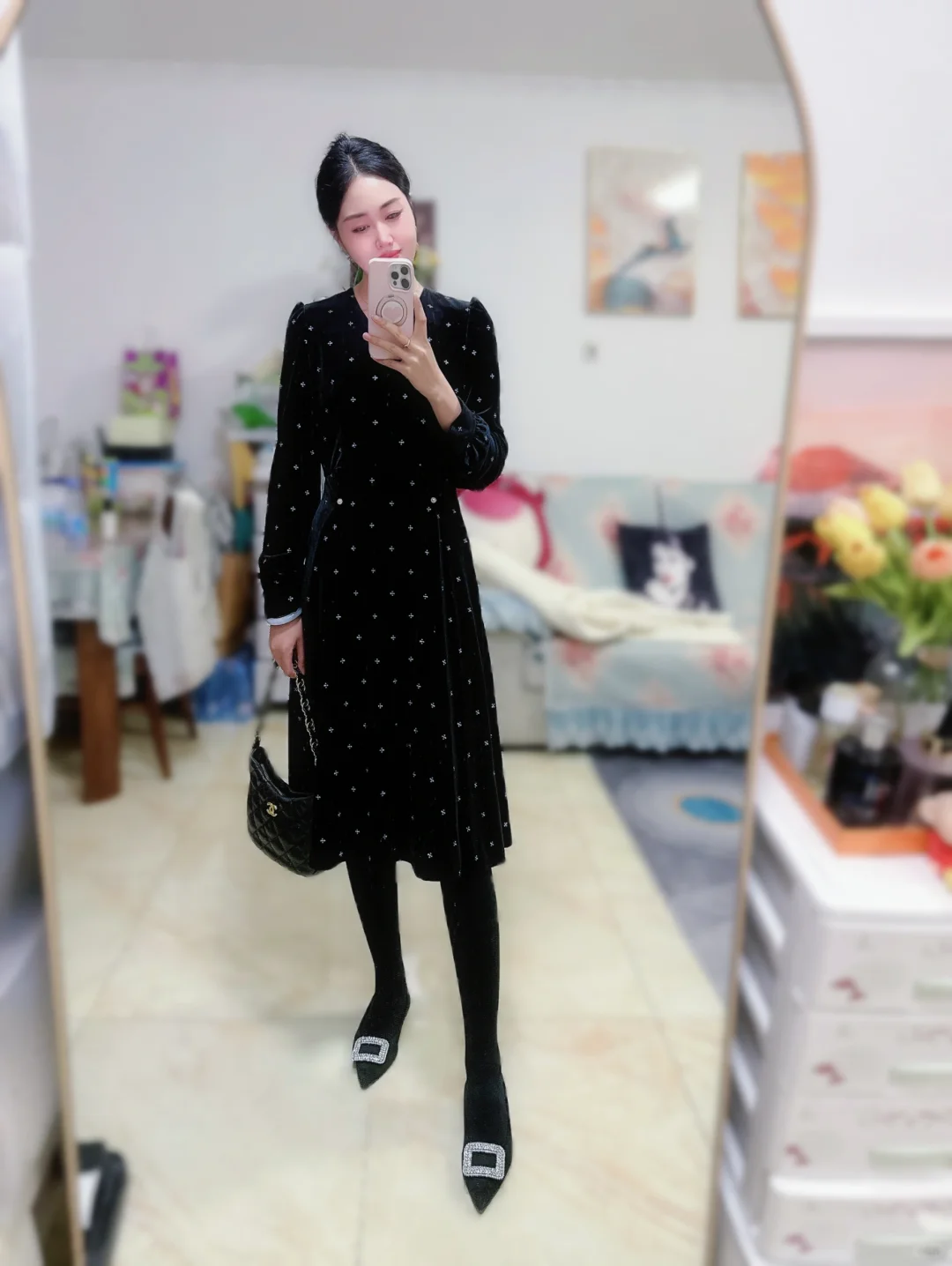 女人味儿连衣裙永远穿不腻～