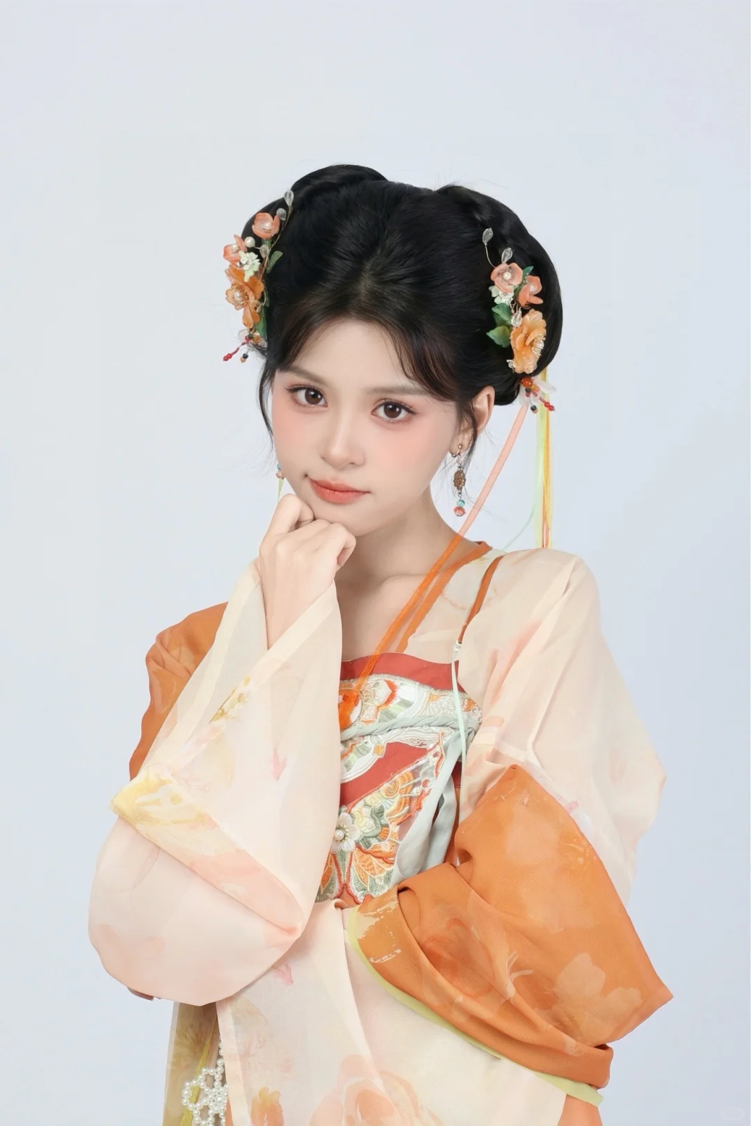 新人演员在横店拍的第一套模卡